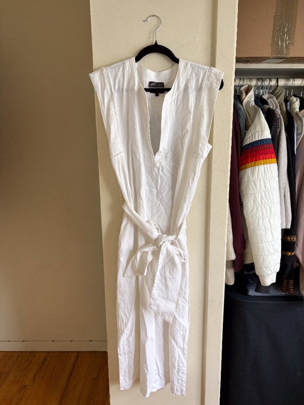 Carbon38 White Midi Dress / Beach Coverup